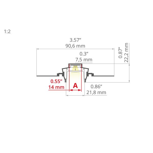 LED-Alu Profil FASKO